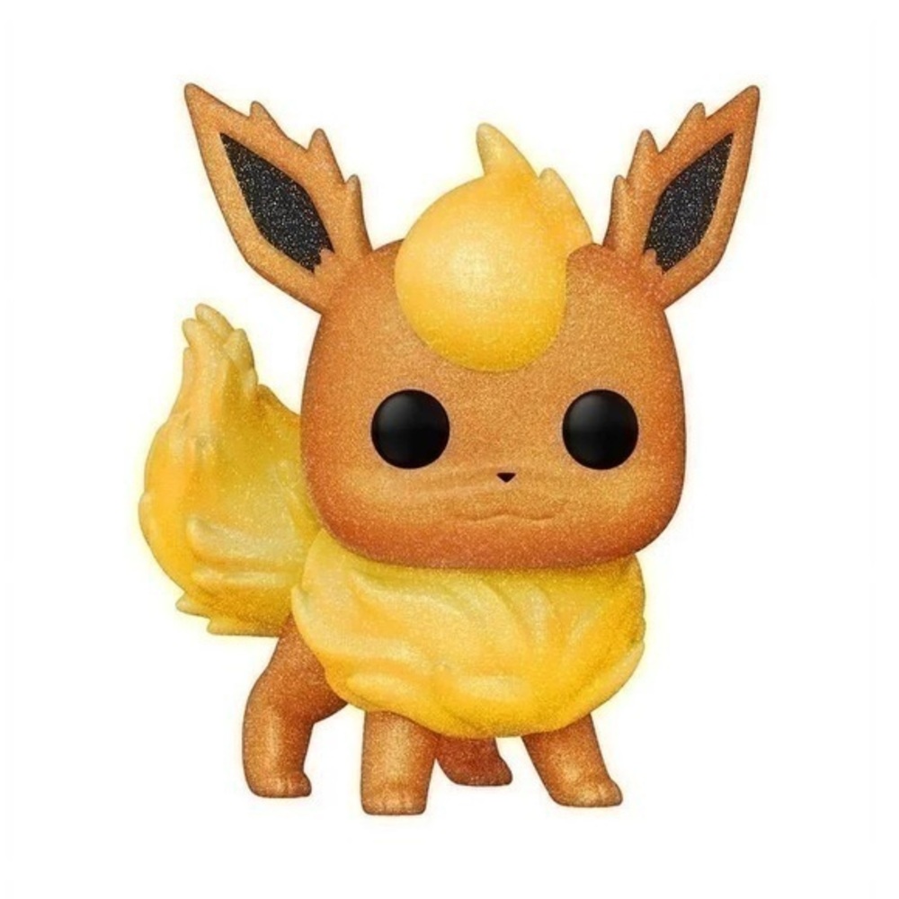 Funko : Pokemon Orange Flareon #629 ( Diamond Glitter ) 2021 Wondrous | NWT ✨🧡